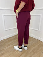 Pantalone Baggy 51013 Burgundy