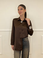 Camicia Satin C1081 Moro