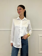 Camicia Satin 1081 Bianco