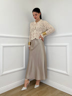 Gonna Satin 2236 Sabbia