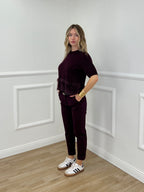 Maglia Fondo Fluffy 7388 Burgundy