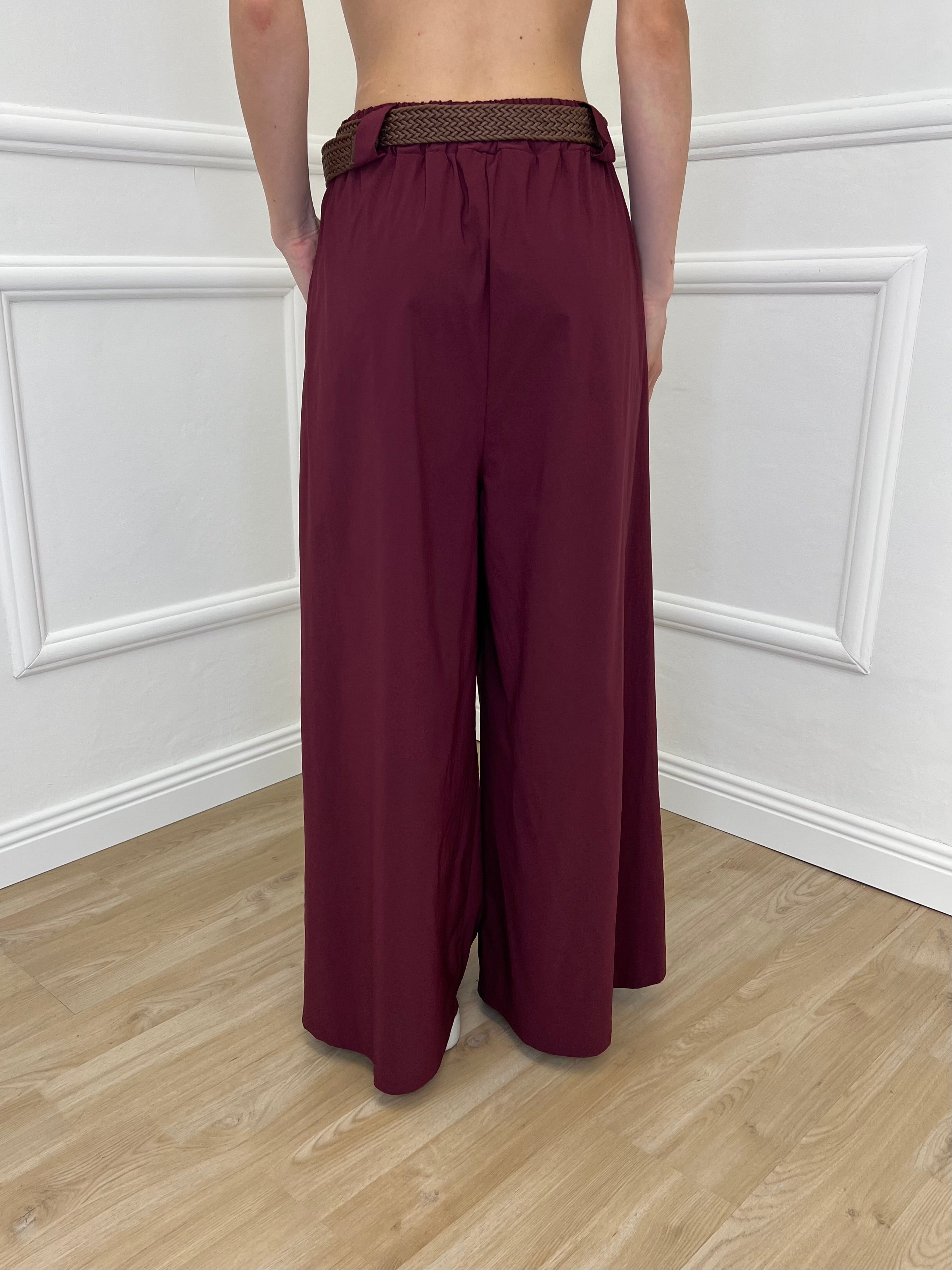 Panta Gonna Bengalina 51087 Burgundy