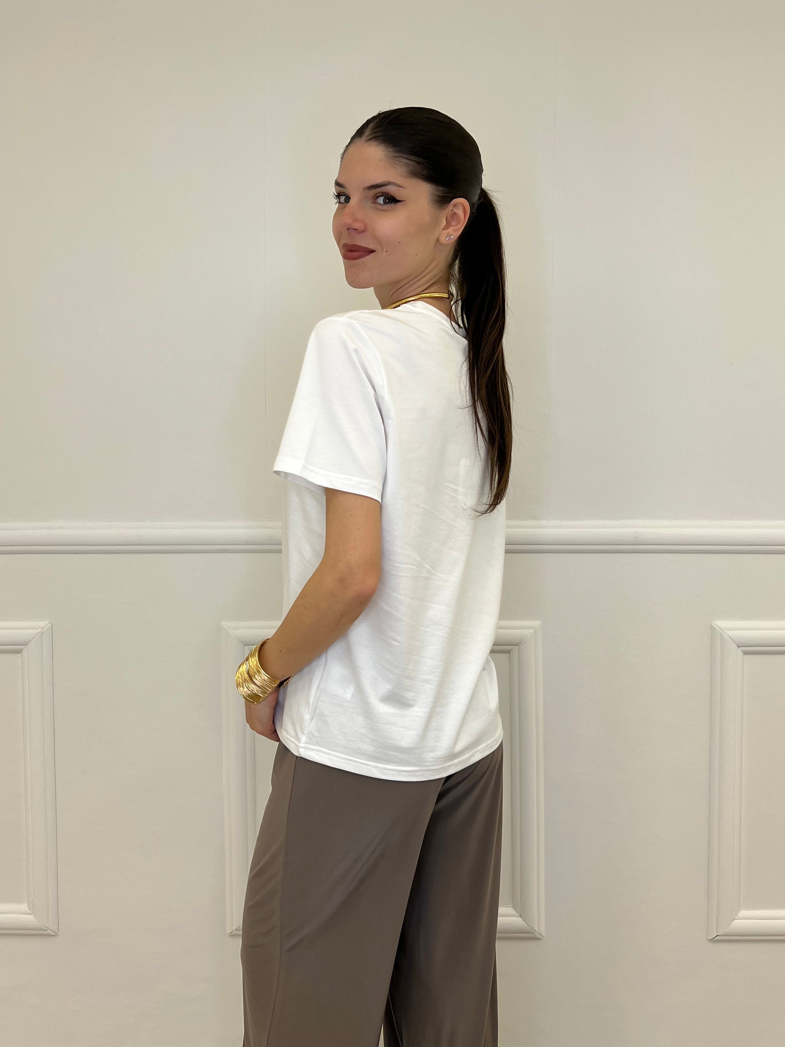 T-shirt Over Bassotto Panama M26-17