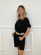 T-shirt Bottoncini 1302 Nero