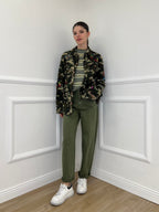 Jeans Balloon Slim 8059 Verde Militare