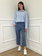 Pantalone Carrot 2527 Blu Jeans - Bazar Abbigliamento