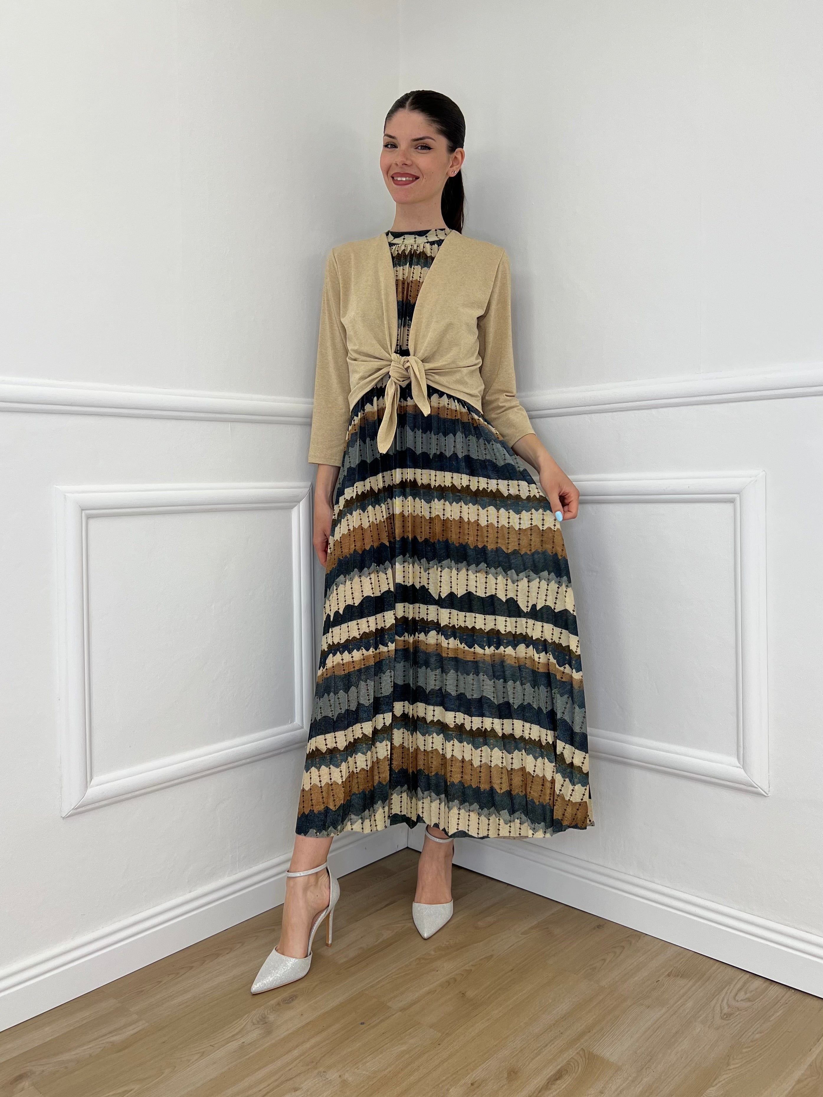 Coprispalle Aperto In Lurex 623 Oro