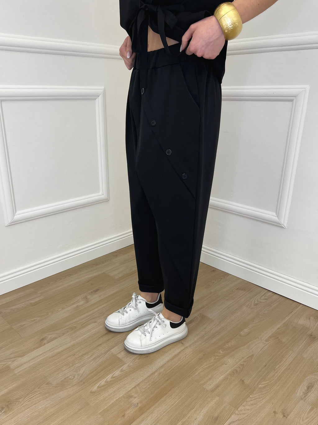 Pantalone Baggy Portafoglio 51256 Nero