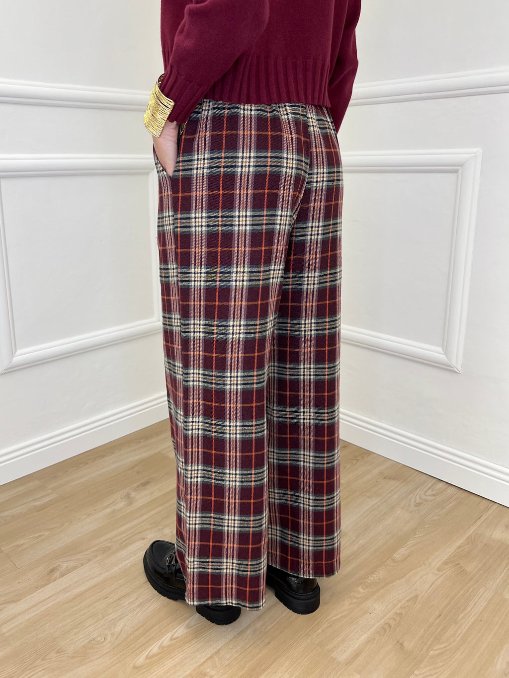 Pantalone Galles 2723 Burgundy