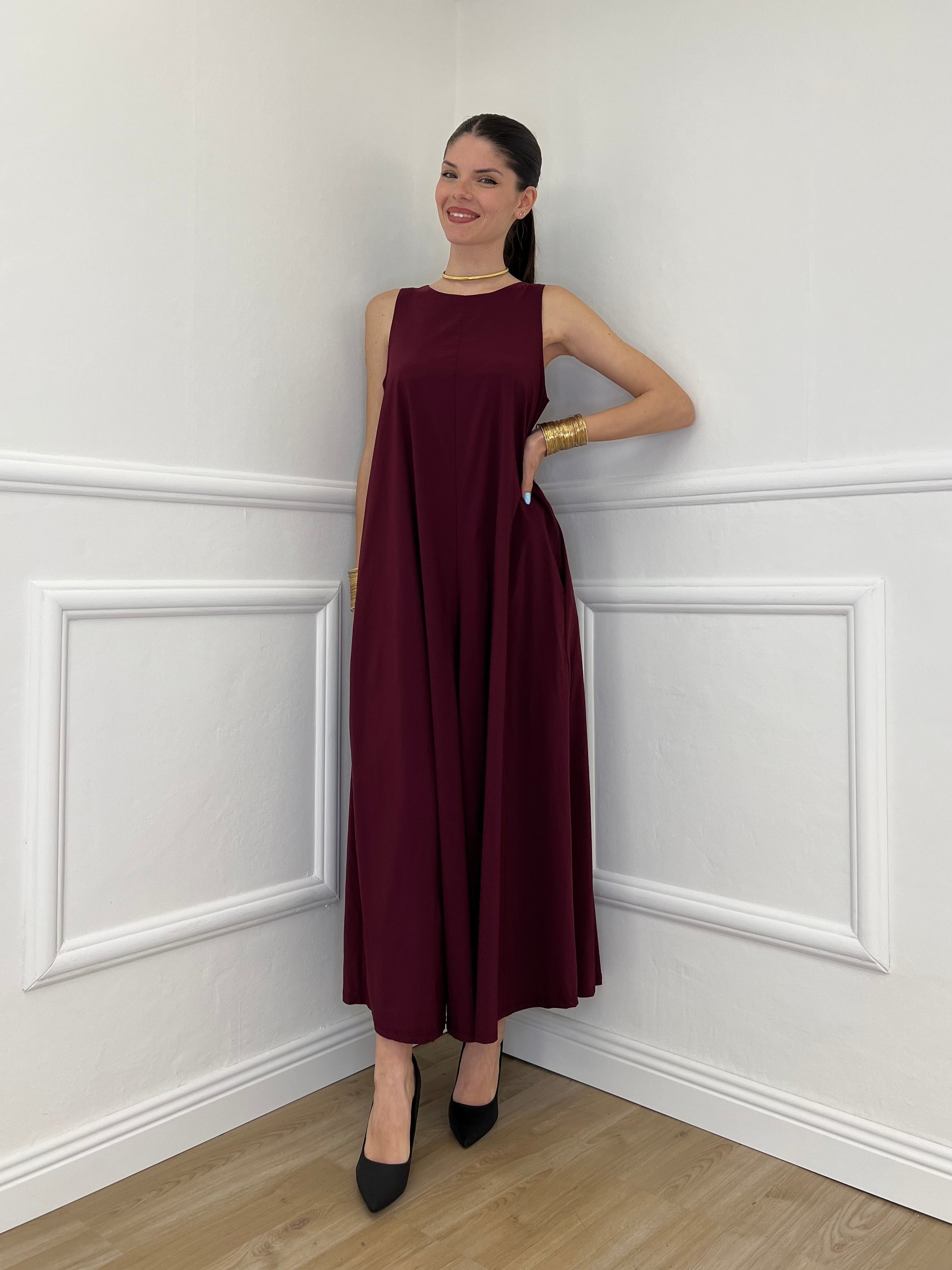 Jumpsuit Bengalina 51273 Burgundy