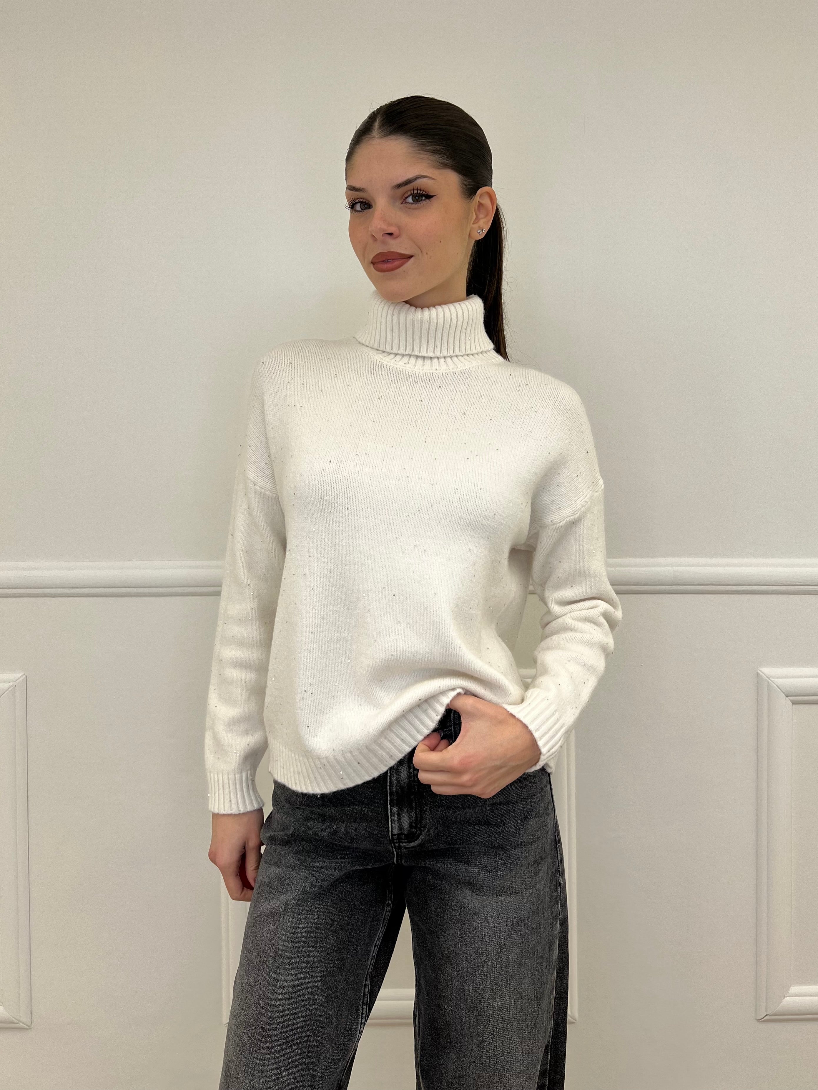 Dolcevita Micro Paillettes 25100 Panna