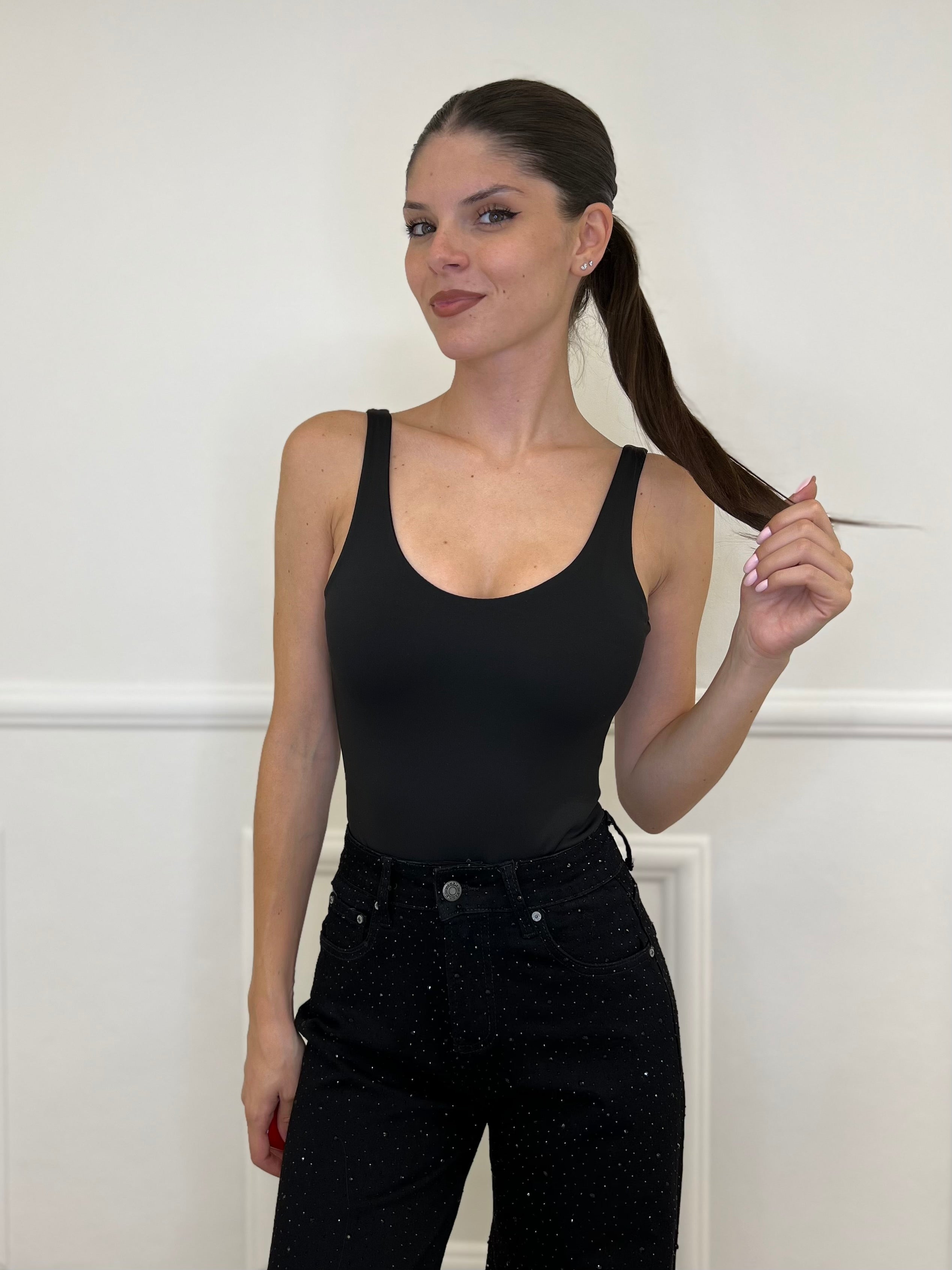 Body 6301 Nero - Bazar Abbigliamento