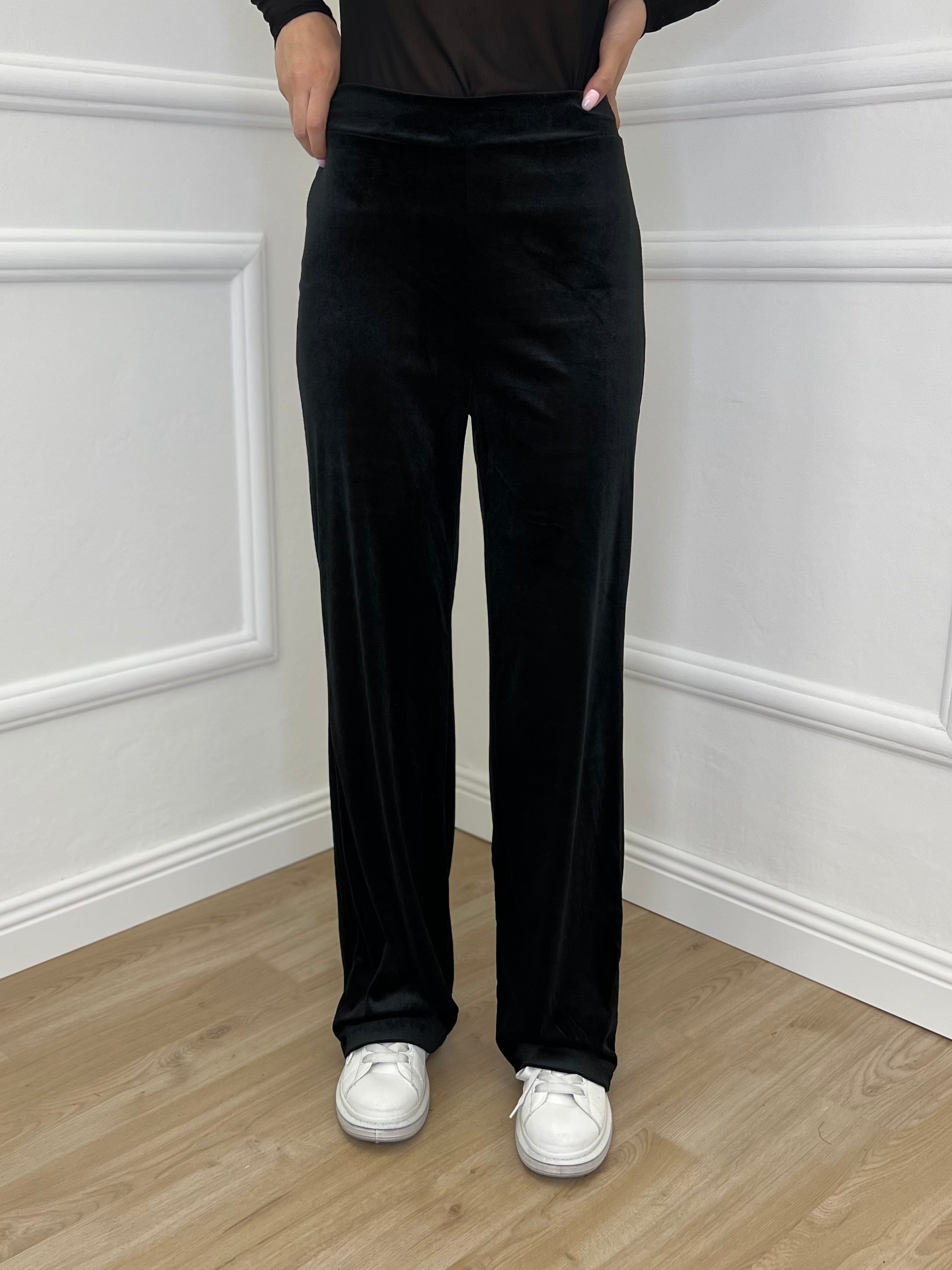 Pantalone Velluto 9857 Nero - Bazar Abbigliamento