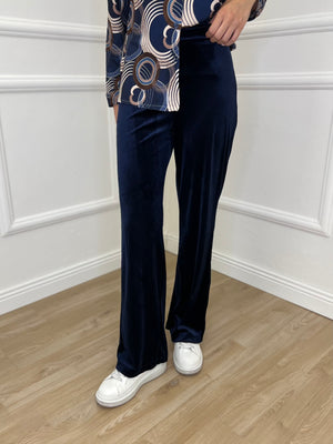 Pantalone Velluto 9857 Blu