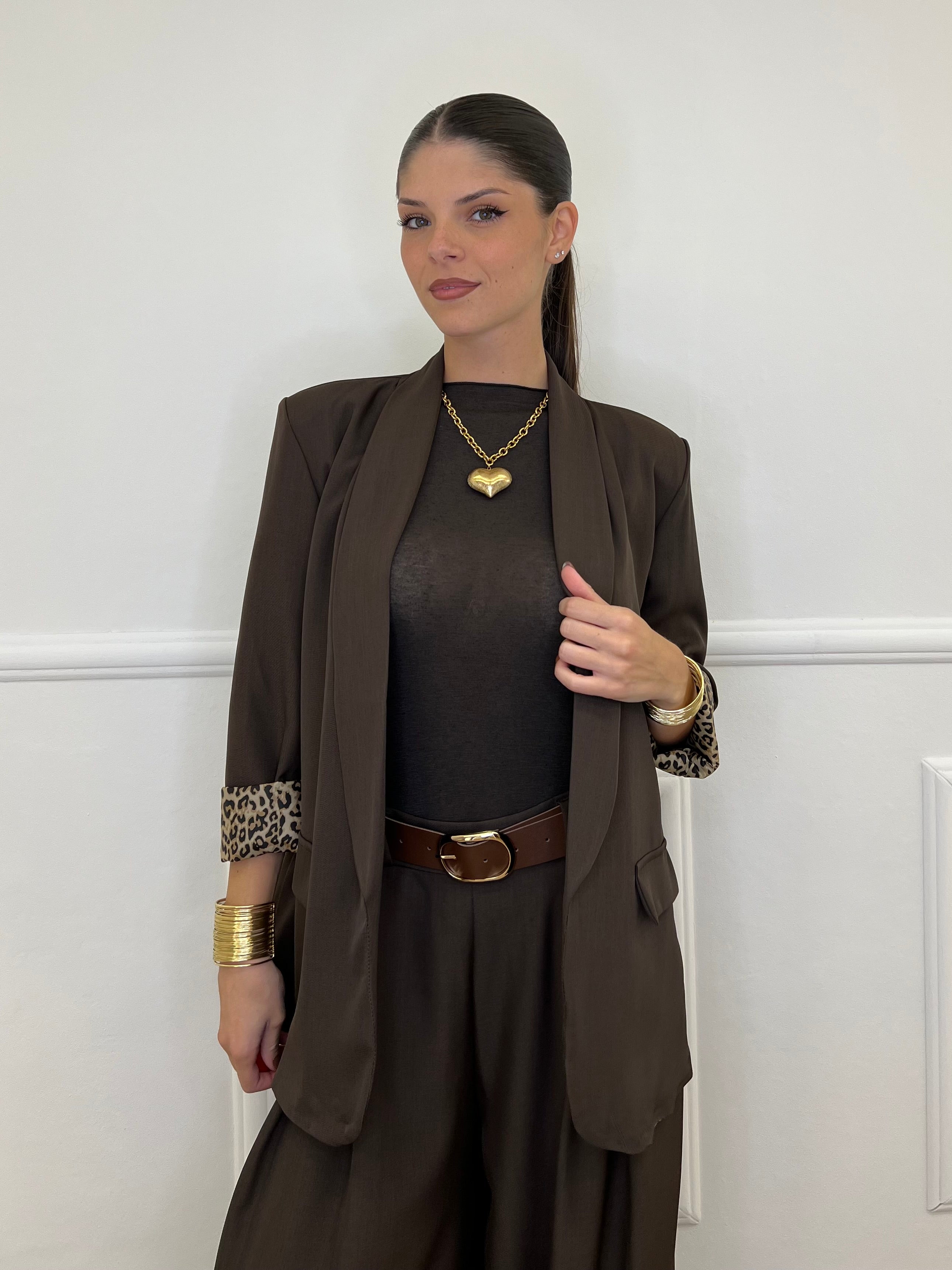 Giacca Interno Maculato 25623 Moro