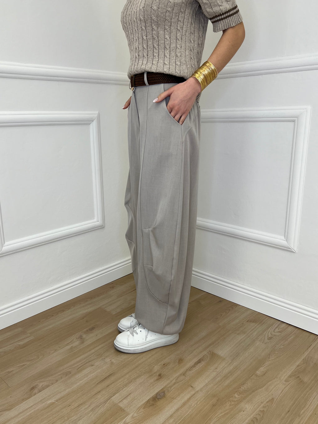 Pantalone Parachute Balloon 28894 Taupe