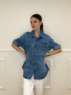 Giacca Denim Oversize 119-2118