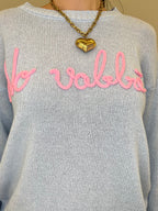 Maglia No Vabbè A0242 Azzurro