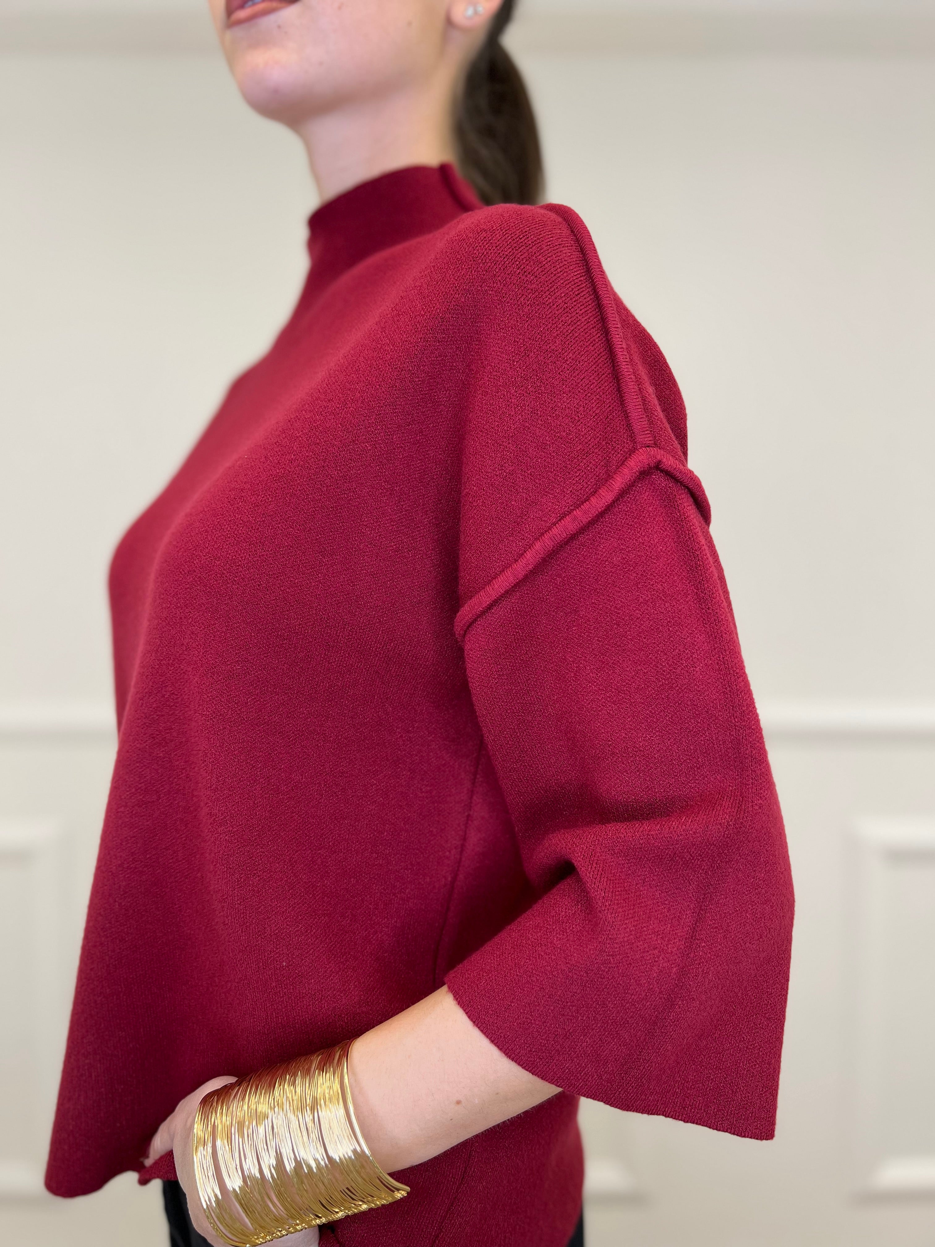 Maglia Profili 8162 Bordeaux