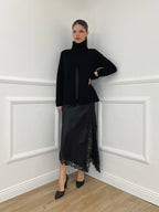 Maglia Spacco 10834 Nero