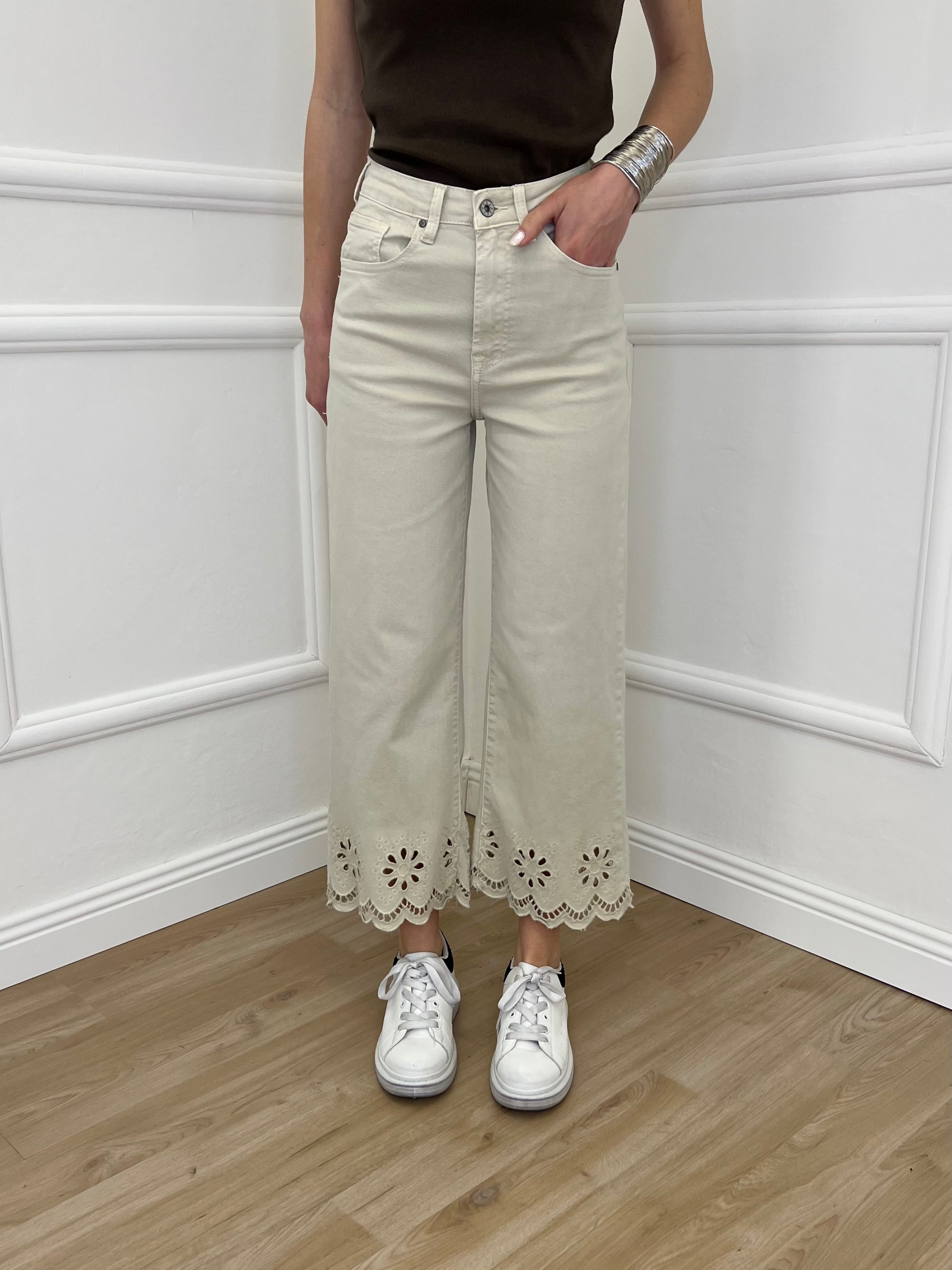 Jeans Orlo Sangallo 2239 Ecru
