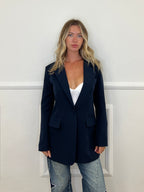 Blazer Oversize Monopetto 2202 Blu