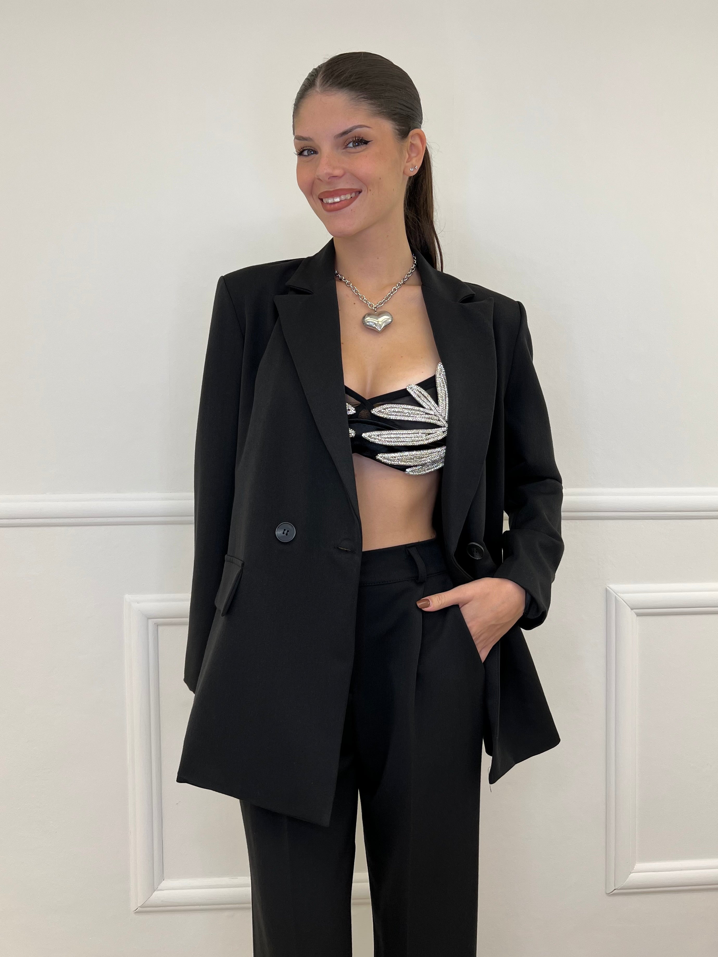 Tailleur Doppiopetto 2412 Nero