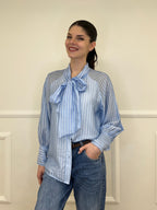 Camicia Regimental Fiocco 563841 Azzurro