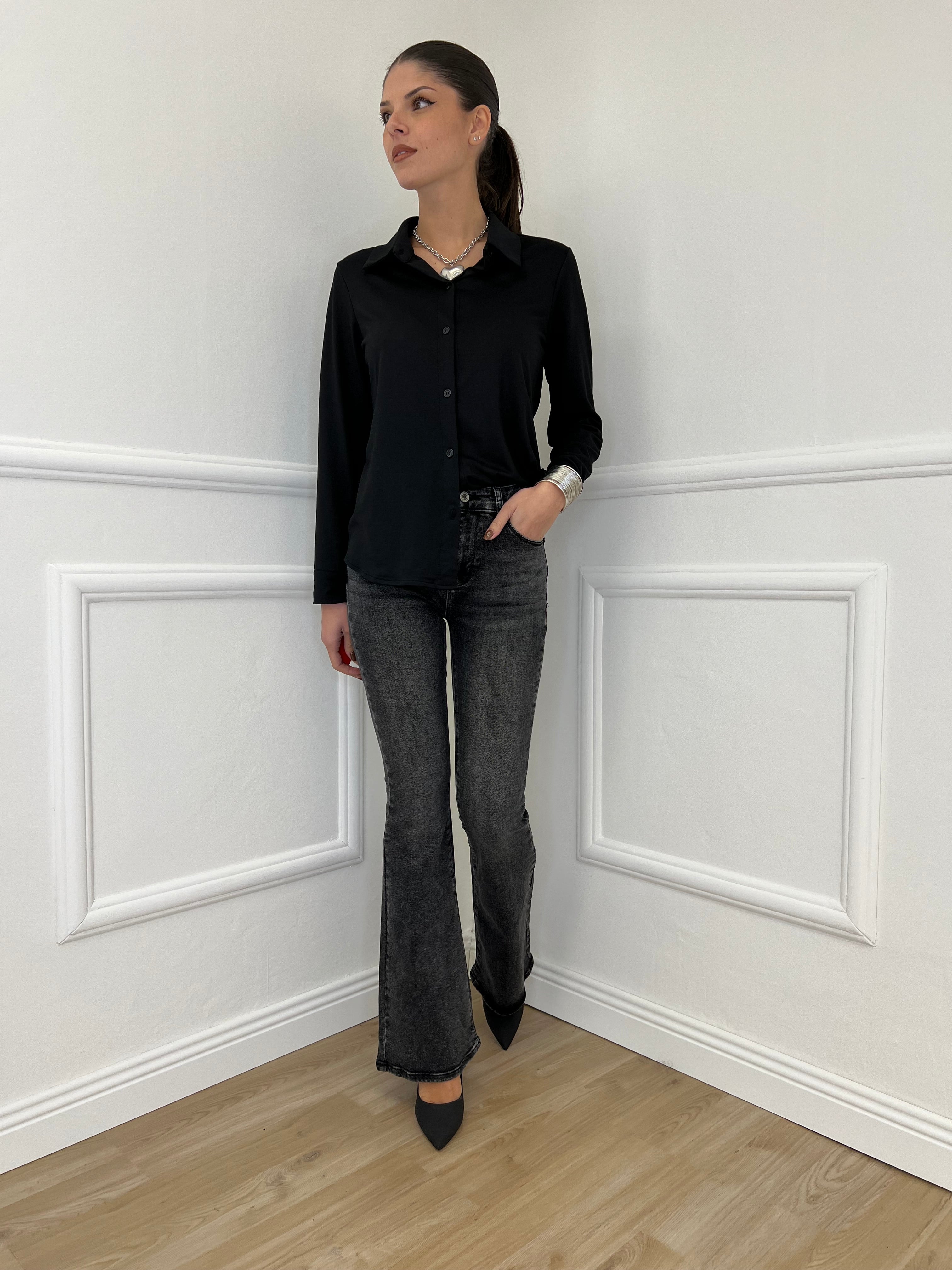 Jeans Zampetta JH947-1 Grigio