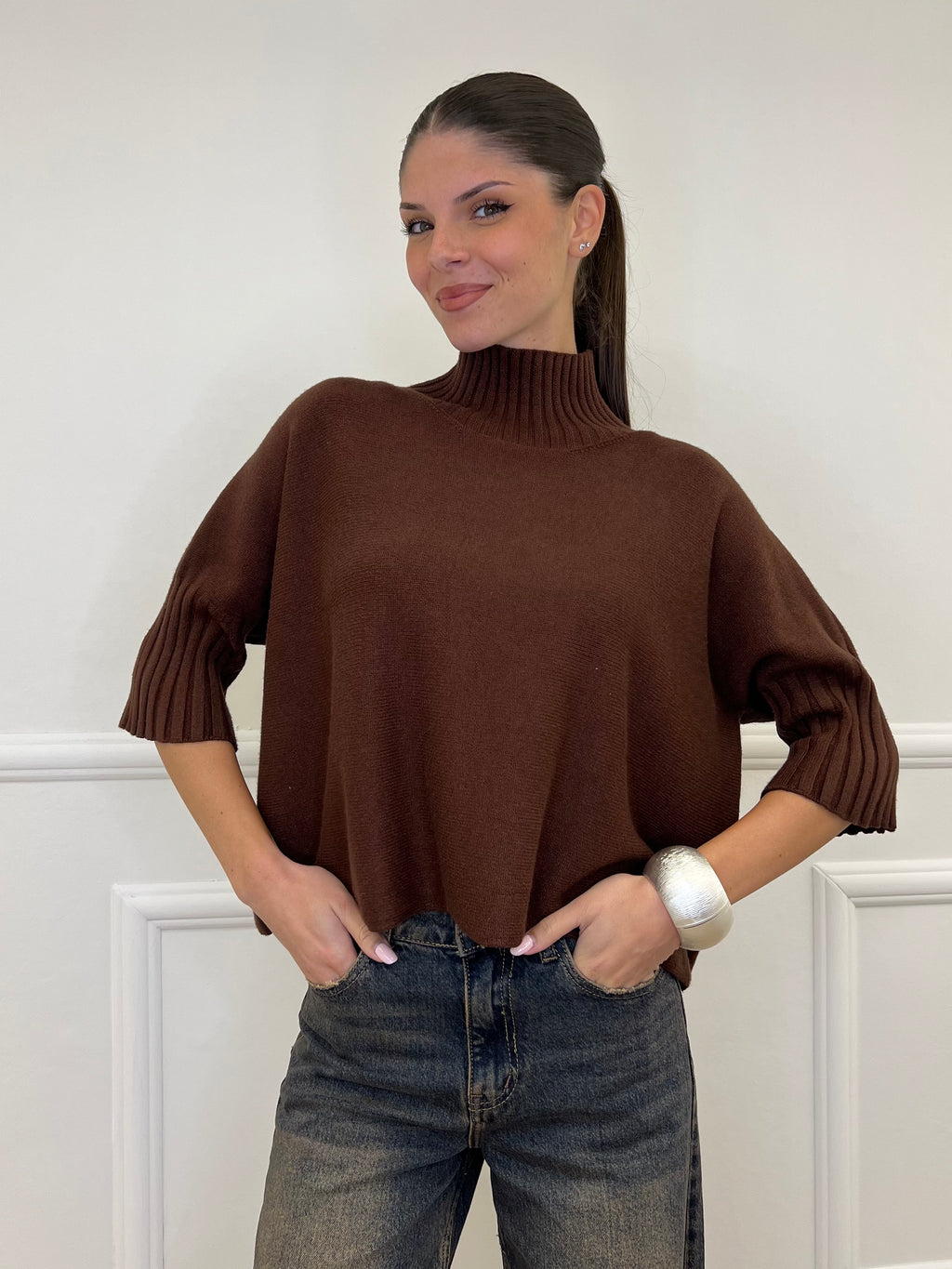 Maglia Vulcano Scatoletta 5279 Marrone