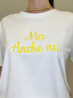 T-shirt Over "Ma Anche No"