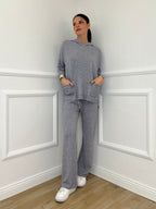 Completo Cappuccio 60592 Grigio