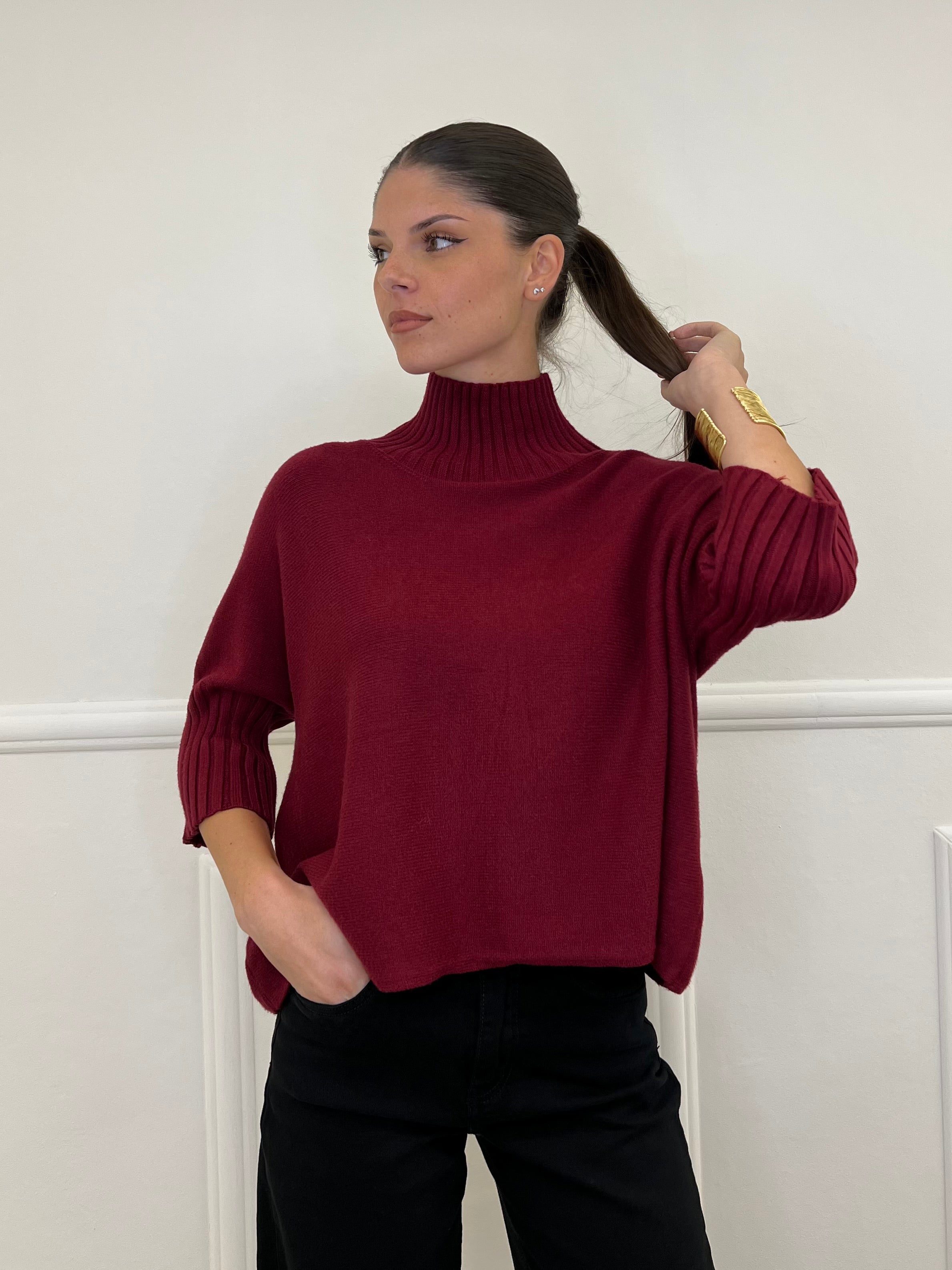 Maglia Vulcano Scatoletta 5279 Bordeaux
