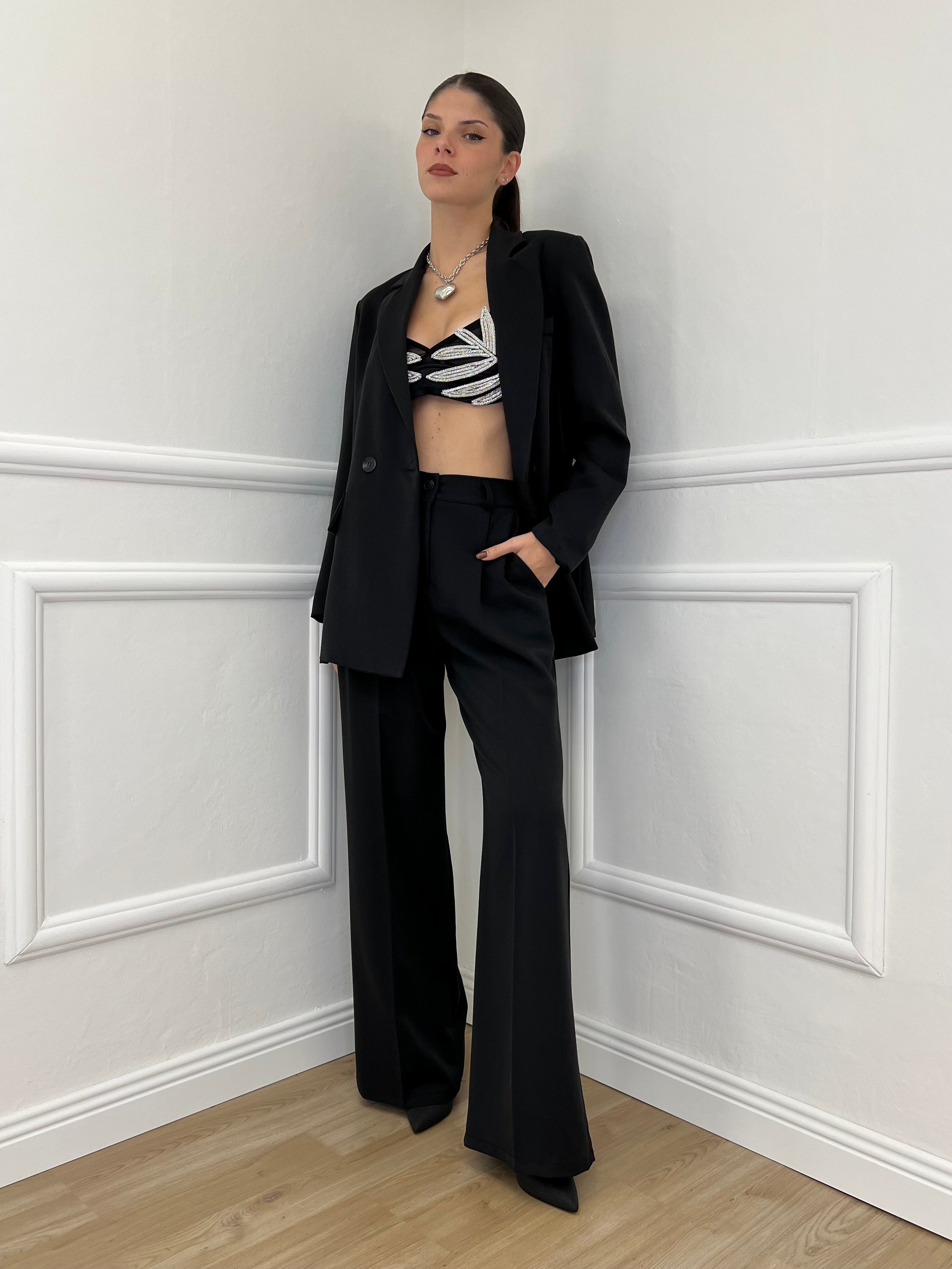 Tailleur Doppiopetto 2412 Nero