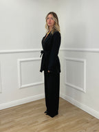 Tailleur Con Cintura 51025 Nero