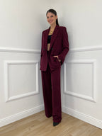 Tailleur Doppiopetto 2412 Burgundy