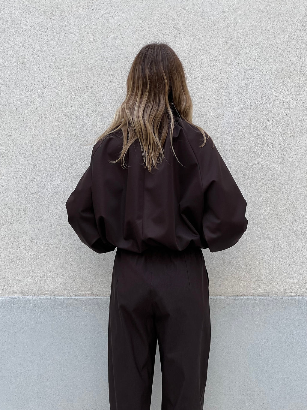Giacca Bomber 11503 Marrone