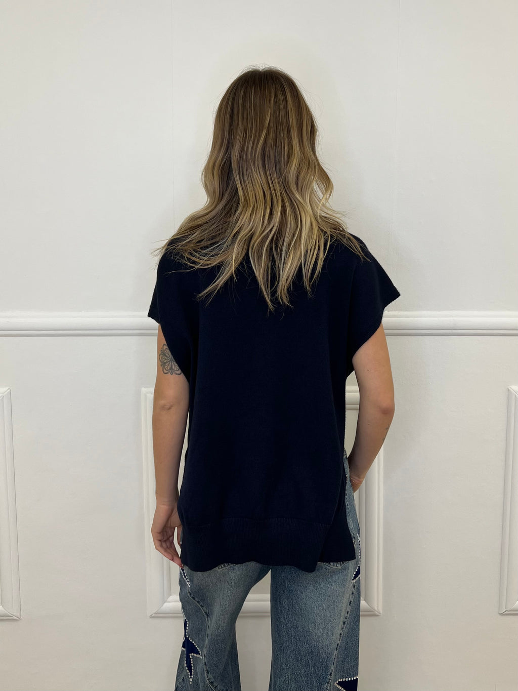 Maglia Viscosa e Alpaca con Bottoni 3502