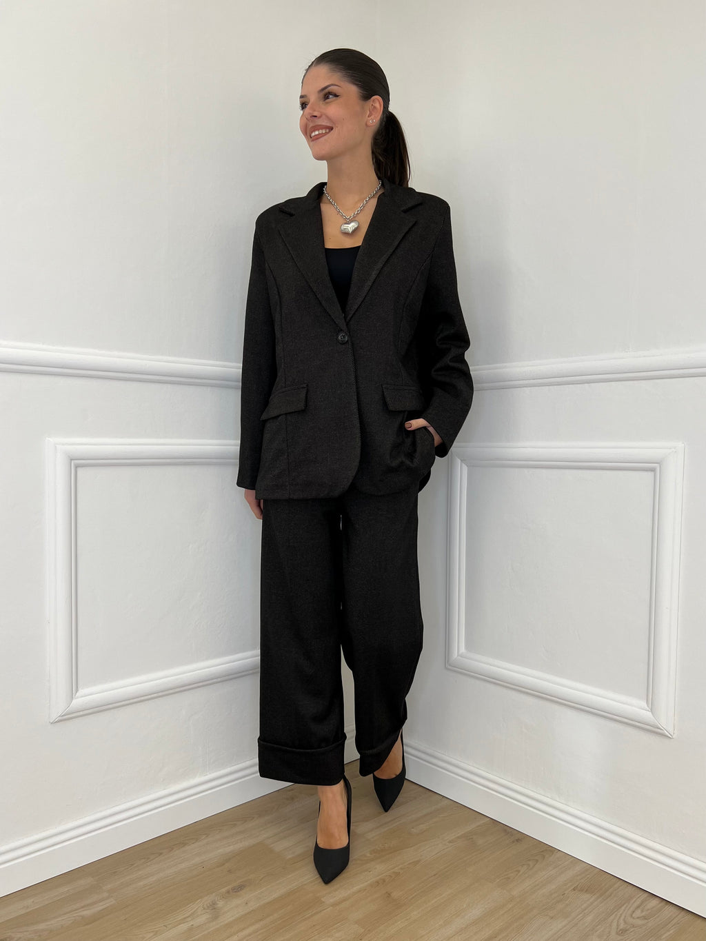 Giacca Twill Bicolor L5181 Moro