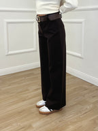 Pantalone Punto Milano Cintura 5386 Marrone