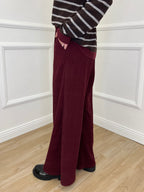 Pantalone Corduroy 6156 Burgundy
