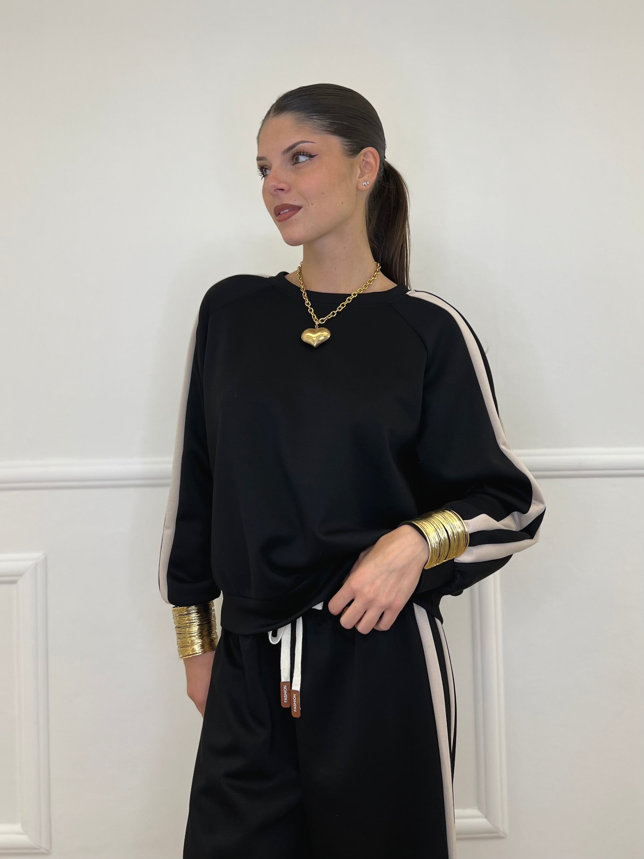 Tuta Bande 7937 Nero