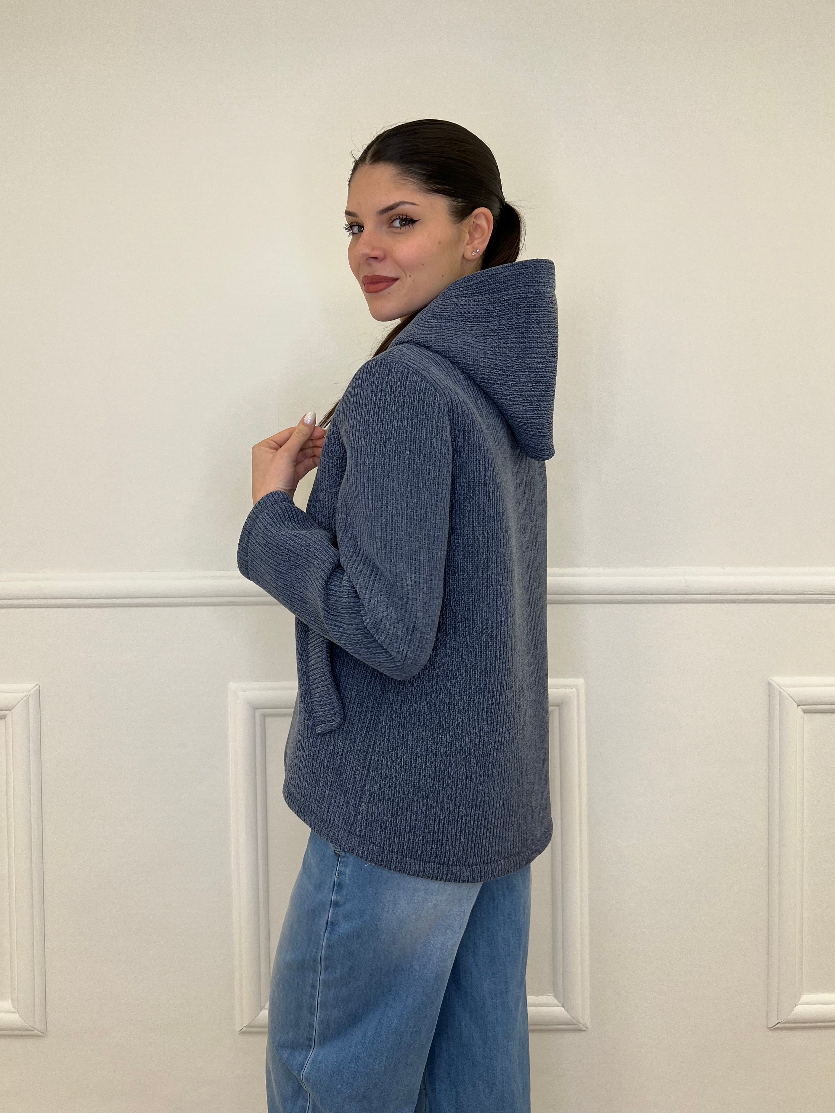 Giacca Neoprene Zip 26087 Avio