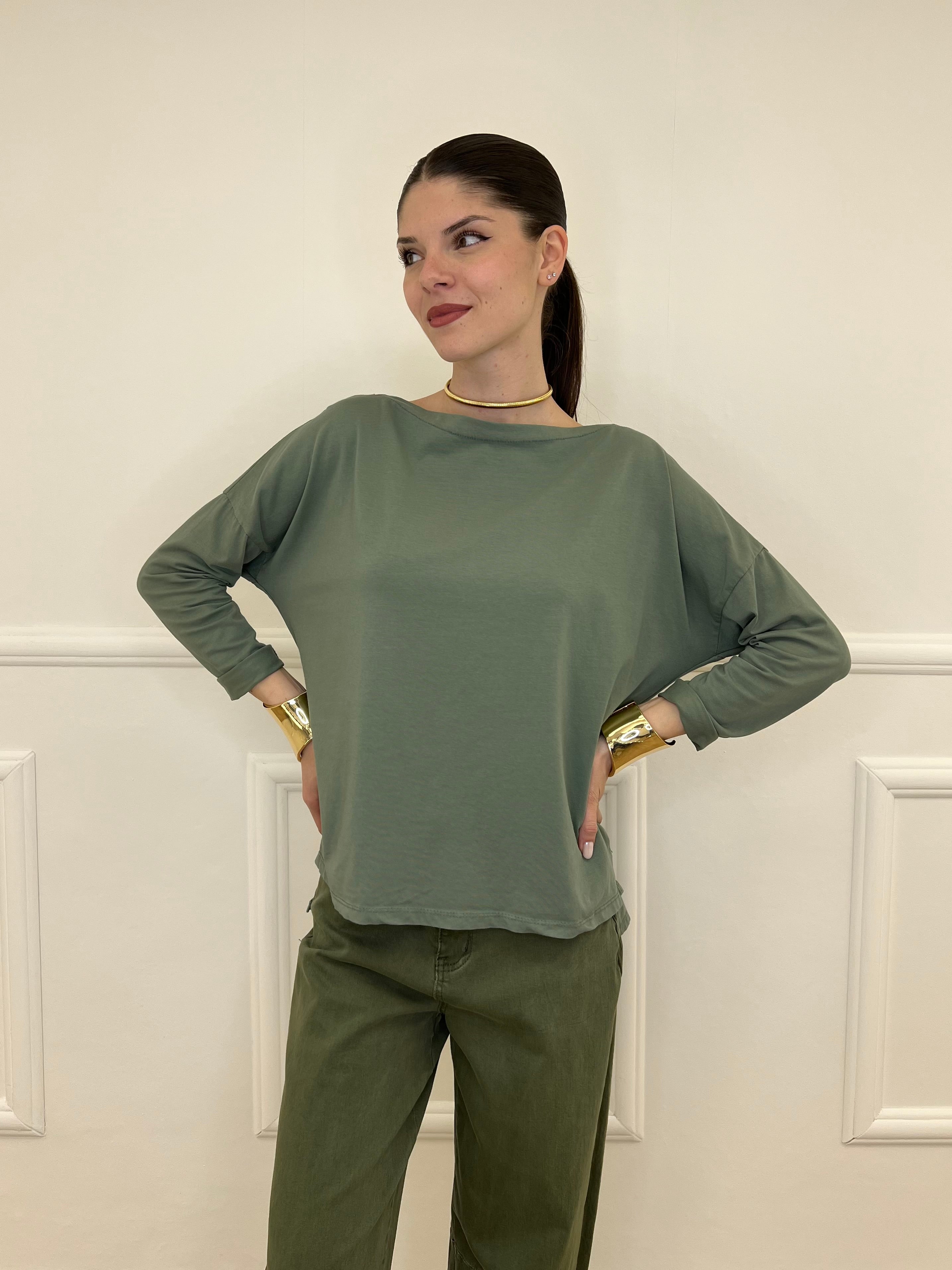 Maglia Scollo a Barchetta 2158