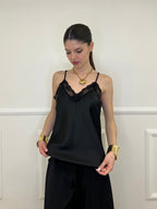 Top Satin Pizzo 1542