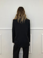 Blazer Doppiopetto Oversize 2412 Nero