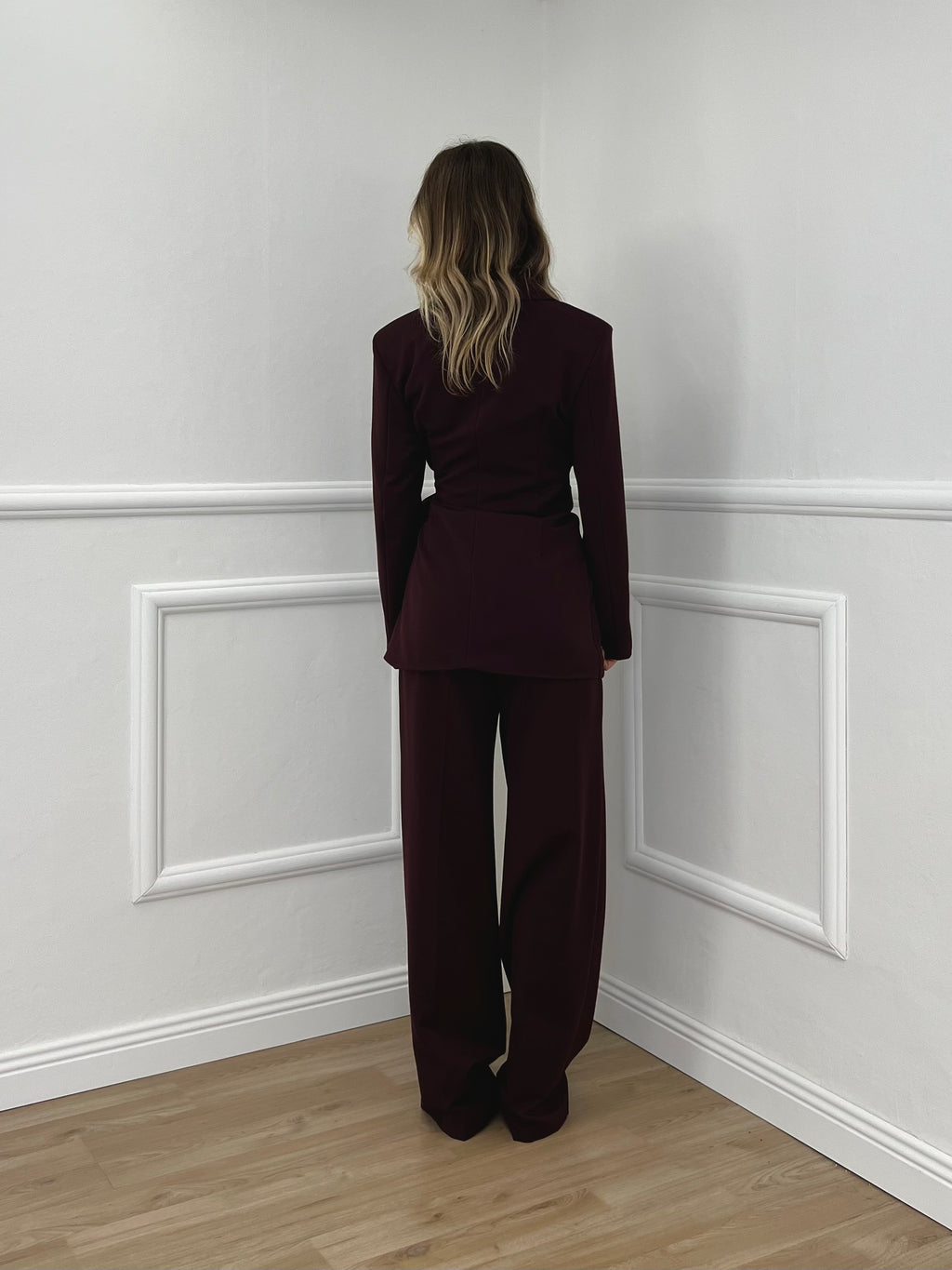 Blazer Over Fiocco 6769 Burgundy