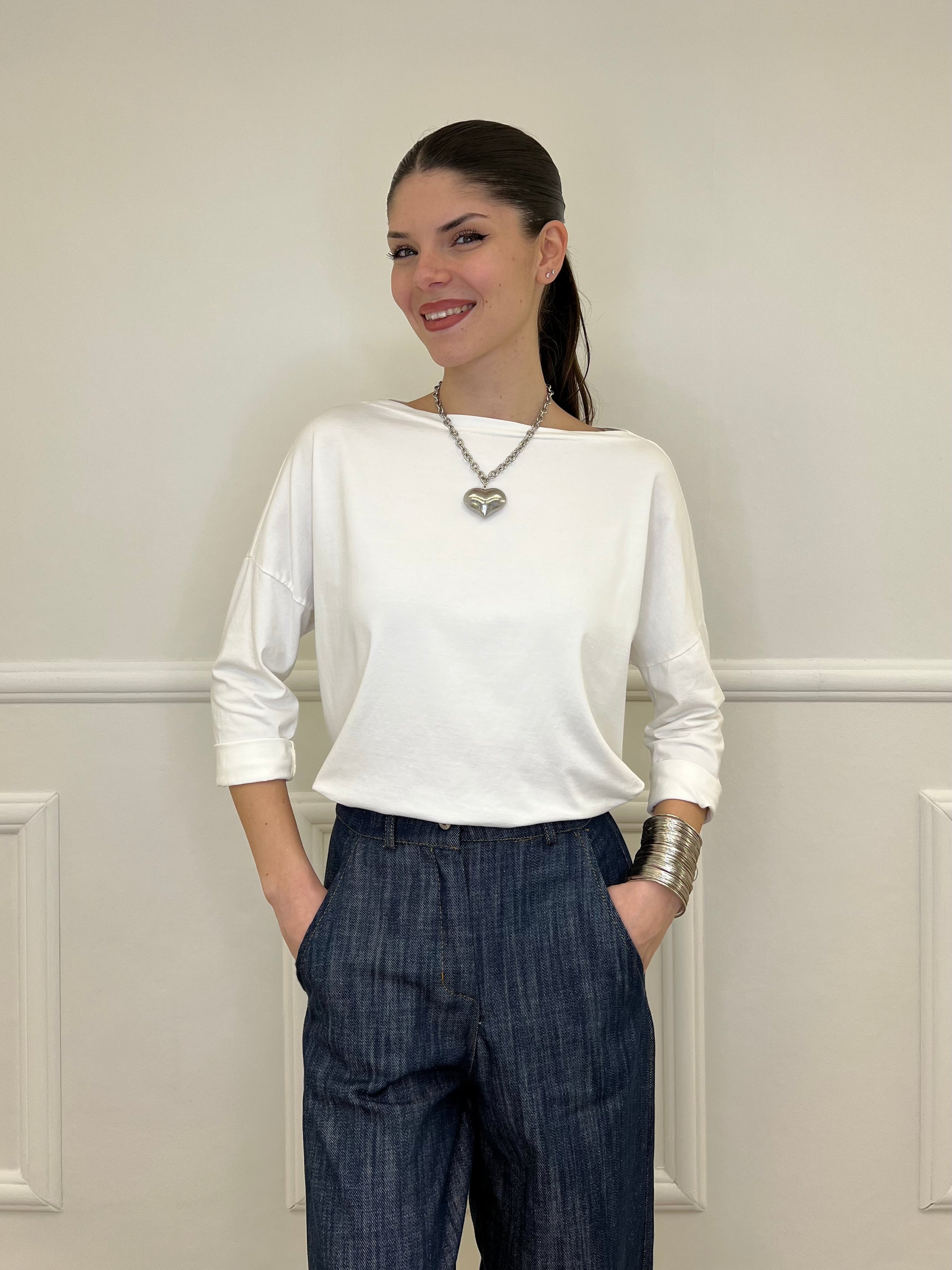 Maglia Scollo a Barchetta 2158