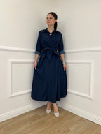 Abito Incrocio Chambray 4202