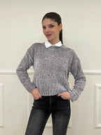 Maglia Ciniglia 2813 Grigio